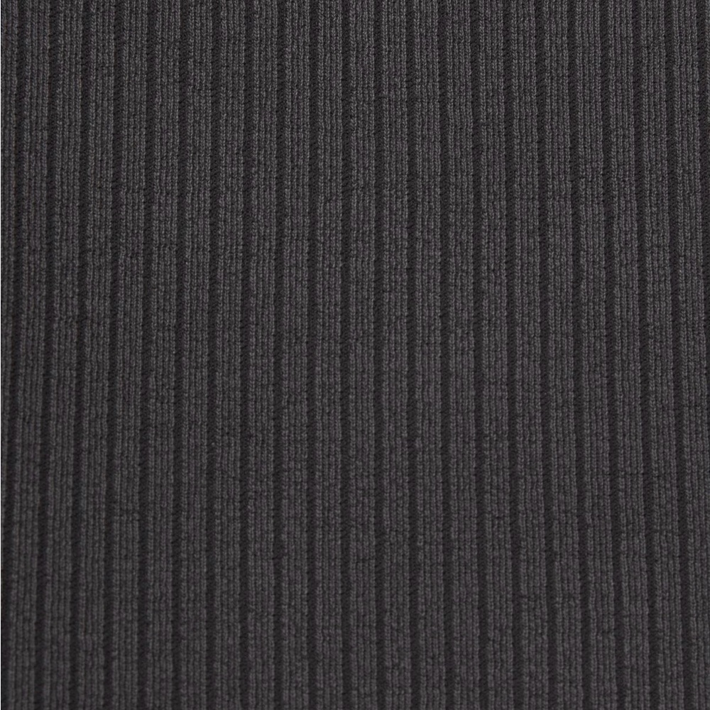 Like New Lululemon Athletica Ribbed Softstreme Flared Leg Pant, Black/Dk. Gray 8 - Picture 4 of 13